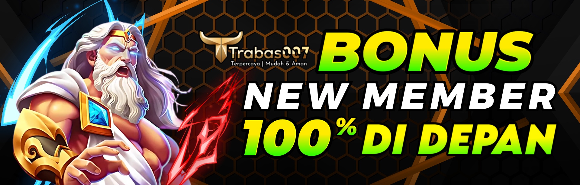 PROMO NEW MEMBER SLOT GAMES 100%