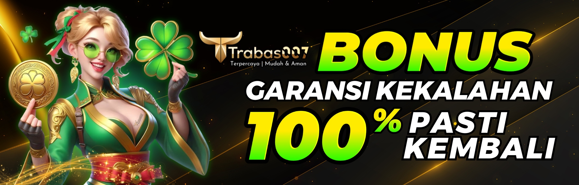 GARANSI KEKALAHAN 100%