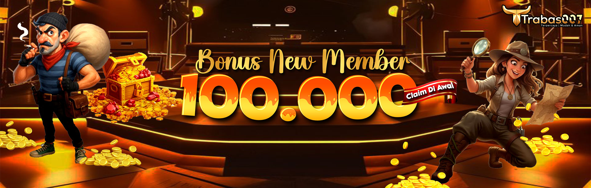 TRABAS007 - BONUS 100%